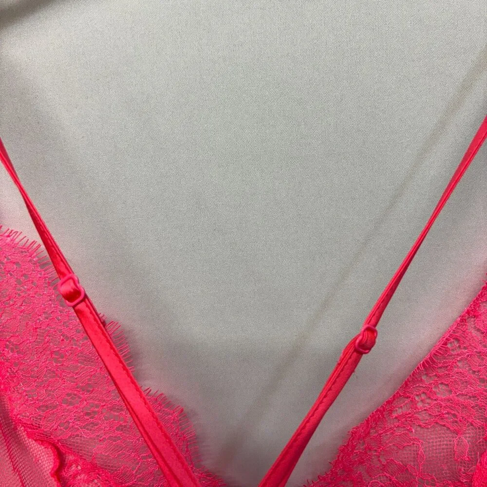 Victoria's Secret Women Babydoll Lace Slip Dress Size Small Lingerie M298 -19